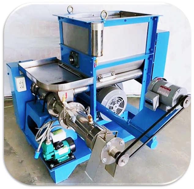 Extruder เครื่องอัดเม็ดอาหารปลาลอยน้ำ