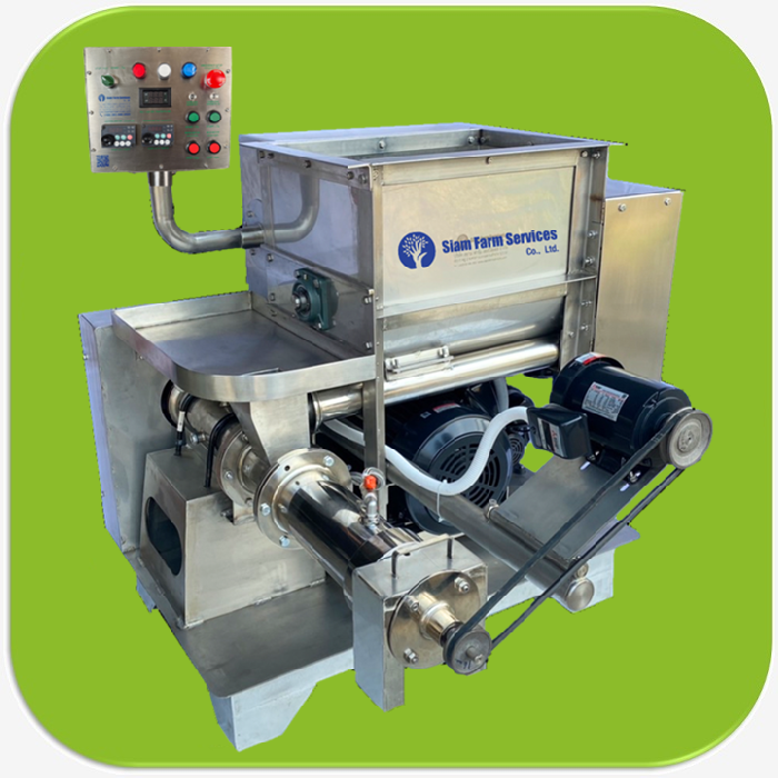 Extruder เครื่องอัดเม็ดอาหารปลาลอยน้ำ