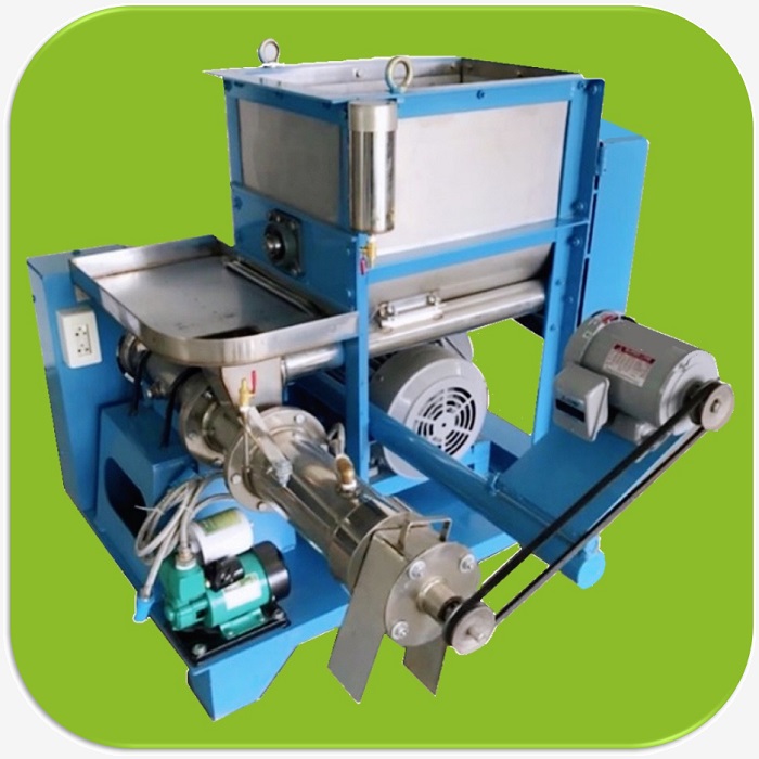 Extruder เครื่องอัดเม็ดอาหารปลาลอยน้ำ